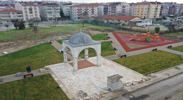 Edirne’de hacı adaylarının uğurlandığı tarihi namazgahın restorasyonu tamamlandı