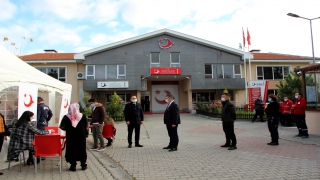 Edirne’de Türk Kızılaya kan bağışı seferberliği büyük ilgi gördü