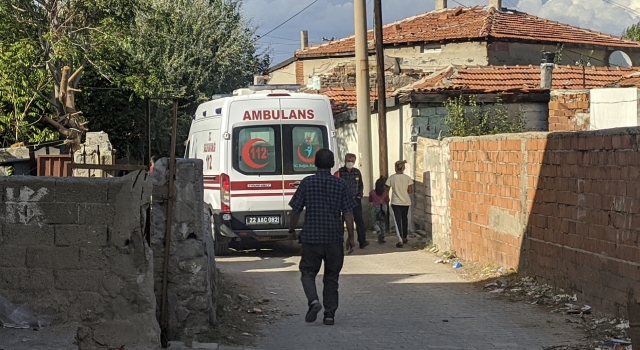 Keşan’da yüksekten düşen kişi yaralandı