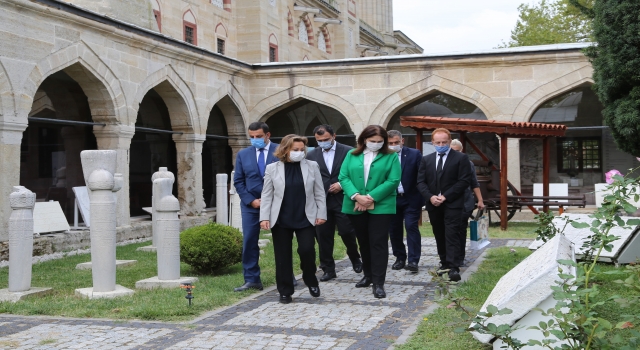 Kültür ve Turizm Bakan Yardımcısı Yavuz, Edirne’de ziyaretlerde bulundu