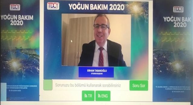 TÜ Rektörü Prof. Dr. Tabakoğlu, kongrede oturum başkanlığı yaptı