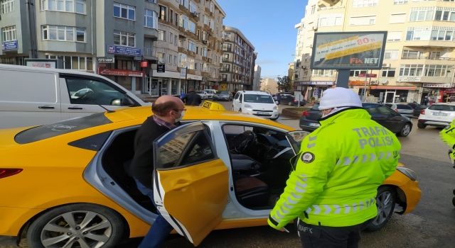 Keşan’da toplu taşıma araçlarında Kovid19 denetimi