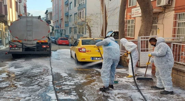 Süleymanpaşa’da koronavirüsle mücadele çalışmaları devam ediyor 