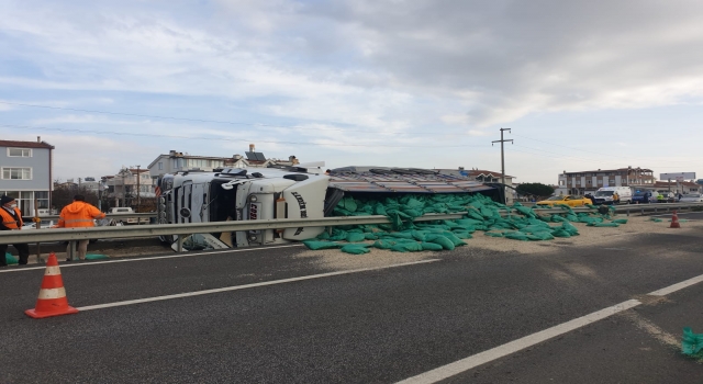 Tekirdağ’da kamyonun çarptığı yaya öldü