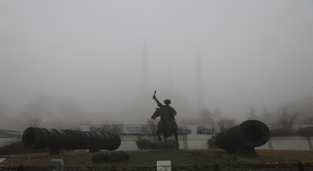 Edirne ve Kırklareli’nde sis etkili oluyor