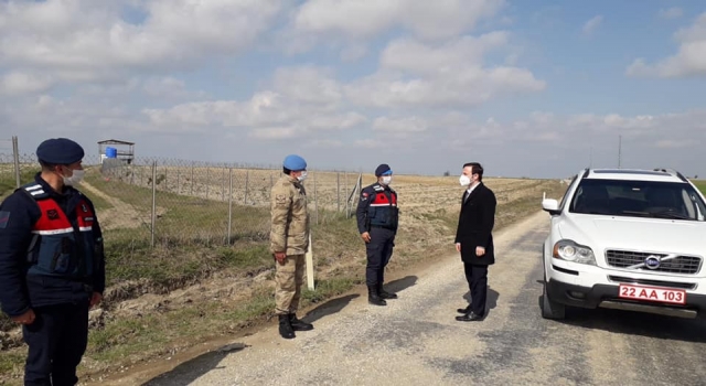 Edirne’de vaka sayısı artan İpsala ilçesinde virüsle mücadelede ”seferberlik” başlatıldı