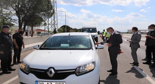 Kırklareli Valisi Bilgin, ”yoğunlaştırılmış dinamik denetim” faaliyetlerine katıldı