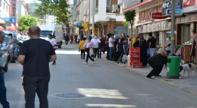 Keşan’da arife nedeniyle alış veriş yoğunluğu yaşandı