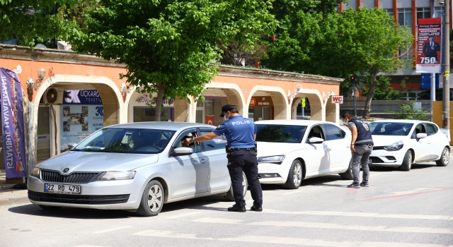 Trakya’da kademeli normalleşmenin ilk hafta sonunda denetimler sürüyor