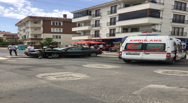 Kırklareli’nde trafik kazası: 1 yaralı