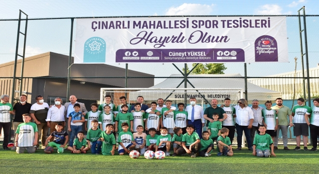 Tekirdağ’da ”Çınarlı Mahallesi Spor Sahası”nın açılış töreni yapıldı