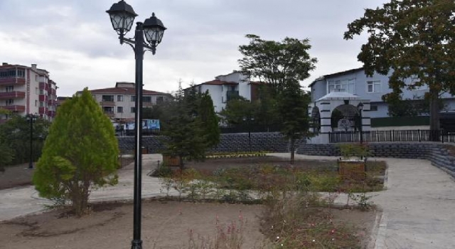 Amel Baba Türbesi’nin olduğu alana park yapılıyor