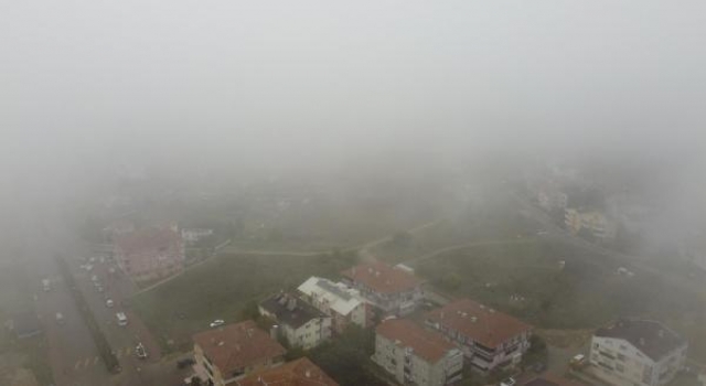 Marmaraereğlisi’nde yoğun sis etkili oldu