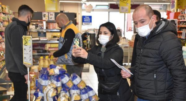 Tekirdağ’da marketlerde KDV denetimi