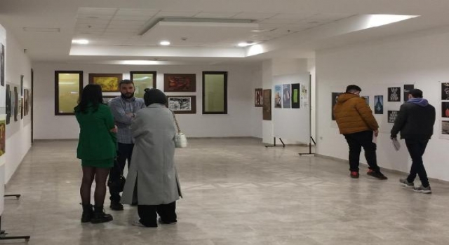 Trakya Üniversitesi öğrencilerinin sergisi Kuzey Makedonya’da açıldı