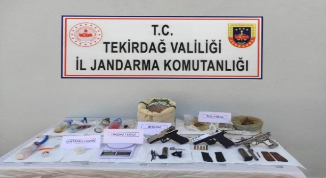 Tekirdağ’da uyuşturucu ticaretine tutuklama