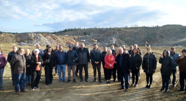 Taş ocağında, projedeki taahhüdün ihlal edilip patlatma yapıldığı iddiası