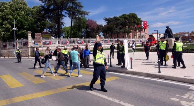 Edirne’de yayalar için 5 adımda güvenli trafik uygulaması