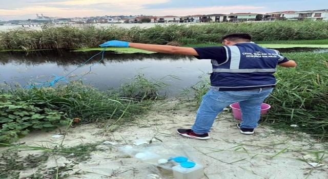 Kınıklı Deresi’ndeki kirliliğe inceleme