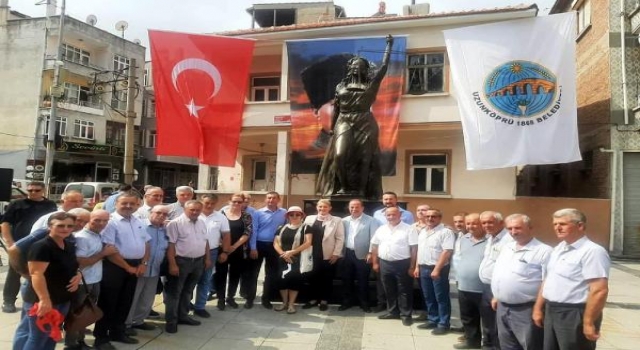 Uzunköprü’nün yeni Adalet Anıtı törenle açıldı