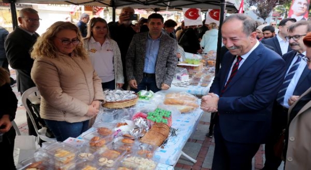 Edirne’de, Şehit Yusuf Ataş’ın vasiyeti için kermes kuruldu