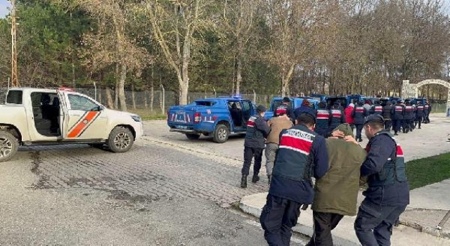 Kırklareli’nde ocak ayında yakalanan 55 şüpheliden 4’ü tutuklandı