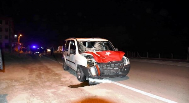 Tekirdağ’da, yol kenarında yürürken hafif ticari aracın çarpmasıyla öldü