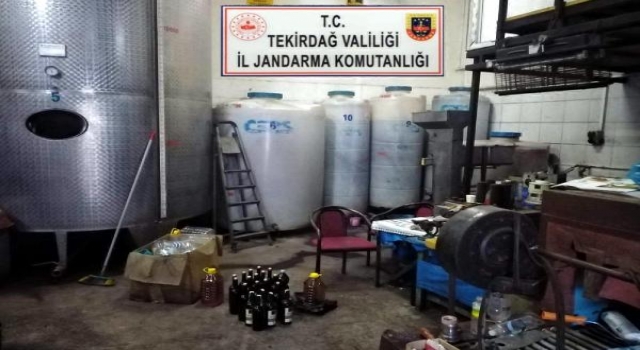 Tekirdağ’da 52 ton sahte şarap ele geçirildi