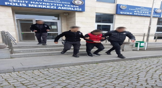 Kırklareli’nde hapis cezası bulunan 2 kişi yakalandı