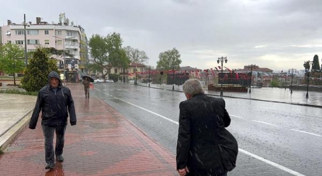 Tekirdağ’da sağanak