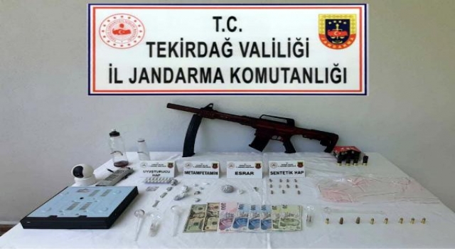 Tekirdağ’da uyuşturucu operasyonunda 7 gözaltı