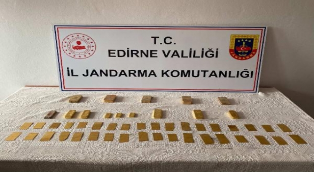 Otomobilde 15 kilo altın ele geçirildi