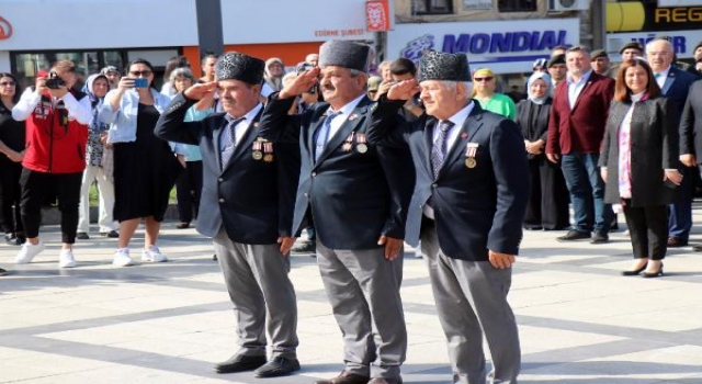 Edirne’de, 19 Eylül Gaziler Günü kutlandı