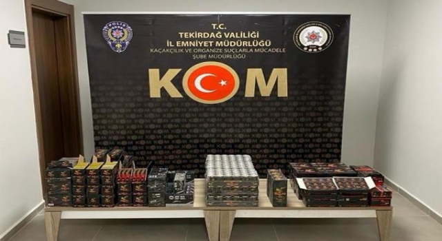 Tekirdağ’da cinsel içerikli ürünler ele geçirildi