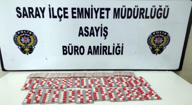 Bavulunda uyuşturucu hap bulunan şüpheli gözaltında