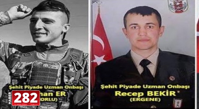 Çorlu Ve Ergene Şehitleri Yarın Toprağa verilecek