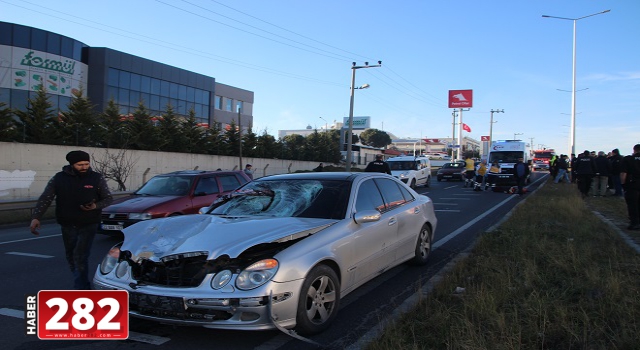 Tekirdağ'da otomobilin çarptığı kişi öldü