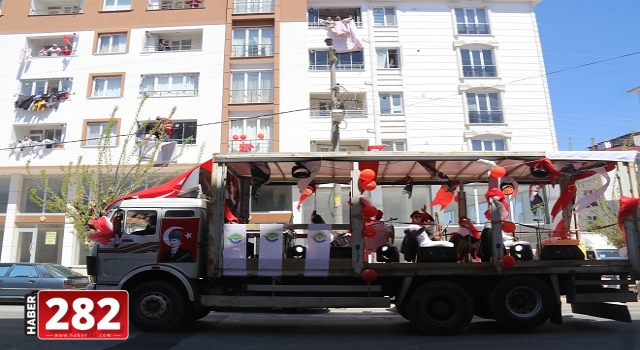 Ergene Belediyesi 23 Nisan Coşkusunu Bando Takımı İle Yaşattı