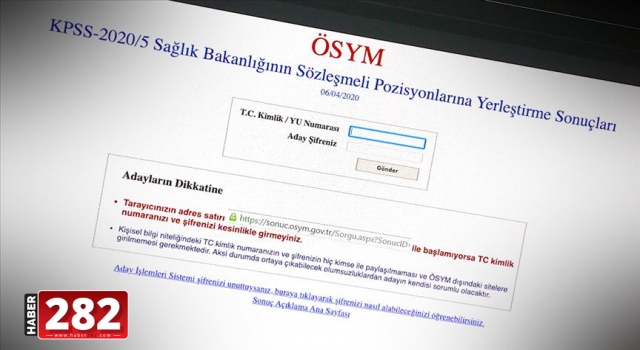 Sağlık Bakanlığına 18 bin personel yerleştirme sonuçları açıklandı