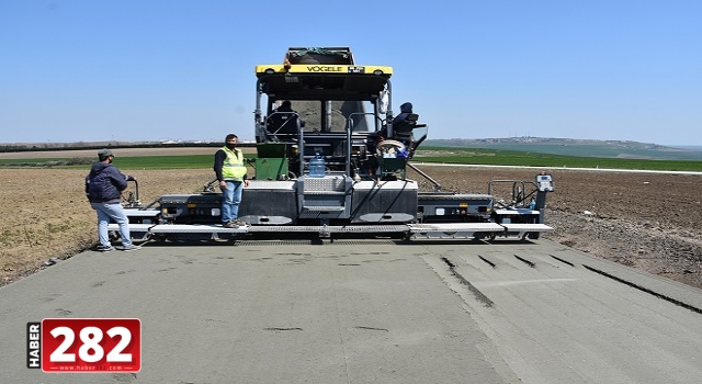 Tekirdağ Büyükşehir Belediyesinin Yol Yapım Çalışmaları Devam Ediyor