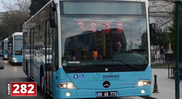 Tekirdağ'da ilçe ve mahalleler arası toplu ulaşım yasaklandı