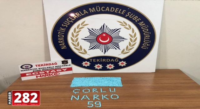 Çorlu'da uyuşturucu operasyonu