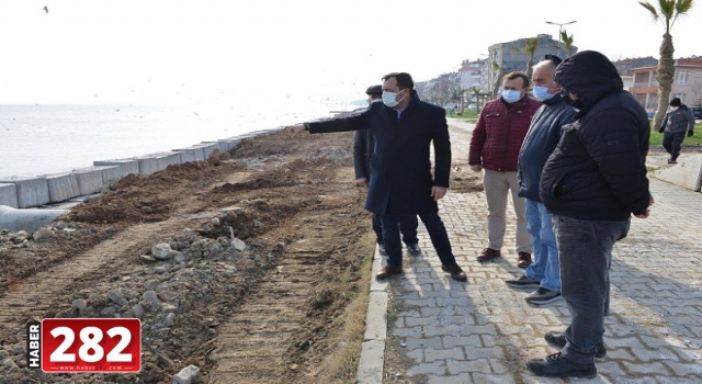 Başkan Yüksel ilçe genelinde devam eden çalışmaları denetledi