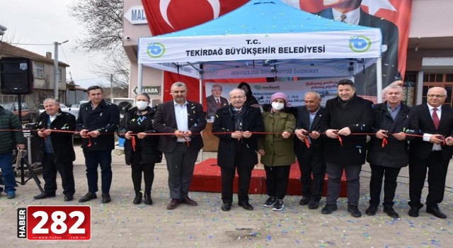 MALKARA İLÇESİ 20 KM’LİK BAĞLANTI YOLU TÖRENLE HİZMETE AÇILDI