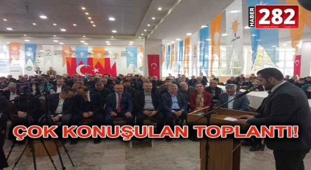 AK PARTİ ERGENE'DEN BÜYÜK VAATLER!