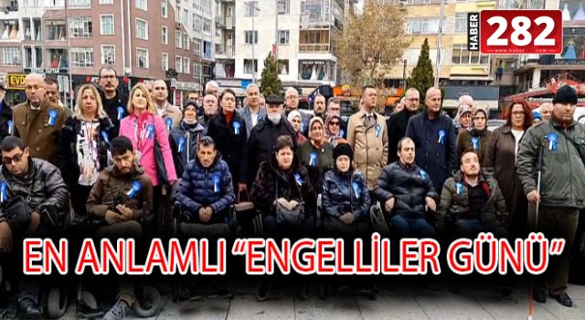 ASIL ENGEL ENGELLİ BİREYLERDE DEĞİL DÜŞÜNCELERDEDİR!