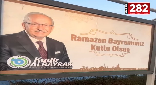 ÇORLU'DA BİLLBOARD SKANDALI!