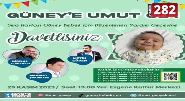 SMA HASTASI GÜNEY BEBEK İÇİN GERİ SAYIM BAŞLADI