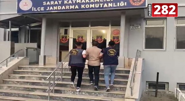 Tekirdağ'da 13 yıl hapisle aranan hükümlü yakalandı