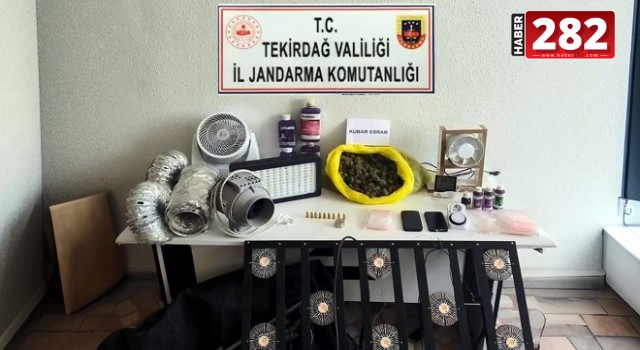 Tekirdağ’da uyuşturucu operasyonunda 5 gözaltı